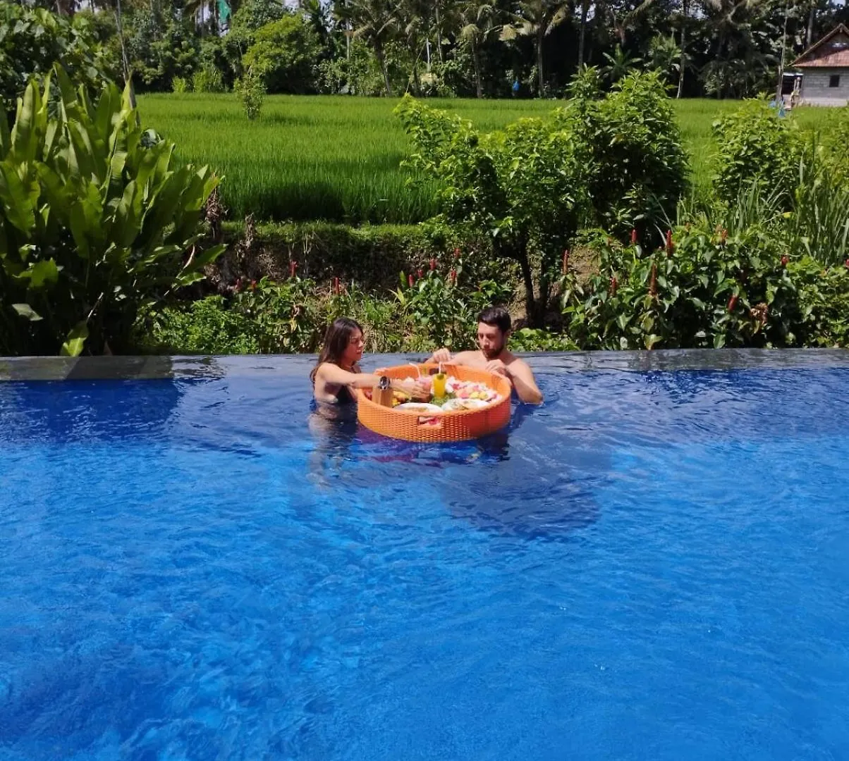 Sunset Pandawa Villa Ubud Indonesien